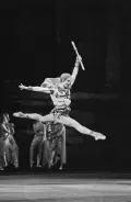 Борис Акимов в партии Красса в балете «Спартак»