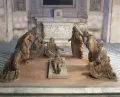 Гвидо Маццони. Оплакивание Христа. 1492. Скульптурная группа в церкви Сант-Анна-деи-Ломбарди в Неаполе