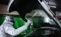 Обработка автомобиля аэрозолем