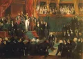 Эжен Девериа. Король Франции Луи-Филипп даёт клятву соблюдать Хартию 1830. 1836