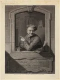 Георг Фридрих Шмидт. Портрет Морис-Кантена де Латура. 1742