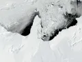 Шельфовый ледник Фильхнера – Ронне (Антарктида). Вид из космоса