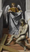 Моретто. Христос и ангел. Ок. 1550