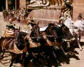 Гонки на колесницах. Кадр из фильма «Бен-Гур». 1959