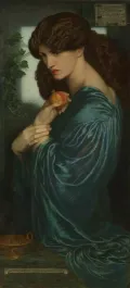 Данте Габриел Россетти. Прозерпина. 1874