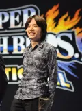 Сакурай Масахиро на турнире Super Smash Bros. Invitational в рамках выставки E3. Лос-Анджелес. 2014