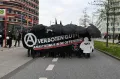 Демонстрация анархистов: Verboten Gut – анархизм в наступлении. Вильгельмсбург (Германия). 1 мая 2022
