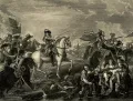 Вильгельм III в битве при Бойне. Гравюра Джона Роджерса по картине Бенджамина Уэста. Ок. 1830