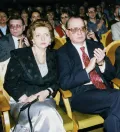 Анна Голембиовская-Колоницкая и Игорь Голембиовский. 2002