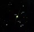 Изображение Галактики Треугольника в рентгеновских лучах
