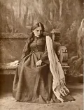 Пелагея Стрепетова в роли Катерины в спектакле «Гроза». Александринский театр. 1881