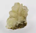 Друза уплощённых кристаллов колеманита. Озеро Индер (Казахстан)