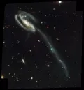 Галактика Головастик в оптическом диапазоне
