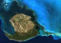 Остров Хувентуд (Куба). Вид из космоса