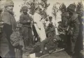 Перевязка раненого у озера Нарочь. 1916
