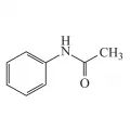Структурная формула ацетанилида