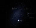 Звёзды различной видимой звёздной величины