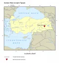 Халлан-Чеми на карте Турции