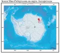 Земля Мак-Робертсона на карте Антарктиды