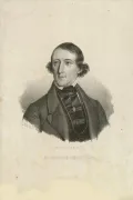 Эмиль Баренцен. Портрет Августа Бурнонвиля. 1842