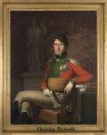 Йохан Людвиг Лунд. Портрет принца Кристиана Фредерика (будущего короля Дании Кристиана VIII). 1813