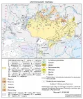 Карта расселения монгольских народов