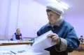 Выборы в Государственную думу Российской Федерации. На избирательном участке. 4 декабря 2011