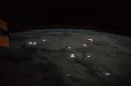 Грозы над Африкой, наблюдаемые с борта Международной космической станции