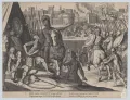 Корнелис Бул. Взятие Рима коннетаблем Карлом де Бурбоном 6 мая 1527