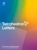 Журнал Tetrahedron Letters. 2023. Vol. 115. Обложка