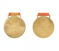 Медаль Игр XXVIII Олимпиады. Дизайнер Элена Воци. 2004