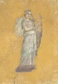 Муза Эрато. Дом Юлии Феликс, Помпеи. 62–79