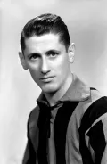 Бомбардир сборной Уругвая по футболу Хуан Скьяффино. 1950