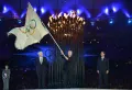 Жак Рогге на церемонии закрытия Игр ХХХ Олимпиады в Лондоне. 2012