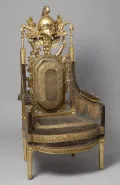 Кресло президента Военной коллегии. Ок. 1784
