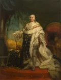 Жан-Батист Полен Герен. Портрет короля Франции Людовика XVIII. 1820