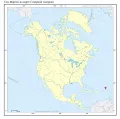 Сен-Мартен на карте Северной Америки