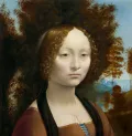 Леонардо да Винчи. Портрет Джиневры де Бенчи. Ок. 1474–1478