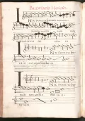 Бальдуин Гуаюль. Мотет «In te Domine speravi» из хоровой книги «Cantiones sex et quinquocum». Фрагмент. 1566.