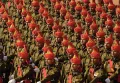 Вооружённые силы Индии на параде, посвящённом главному национальному празднику Индии – Дню Республики. Дели. 26 января 2007