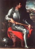 Джорджо Вазари. Портрет Алессандро Медичи. 1534