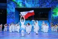 Олимпийская сборная Польши на церемонии открытия XXIV Олимпийских зимних игр. Пекин. 2022