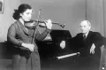 Константин Георгиевич Мострас и Маринэ Яшвили. 1958.