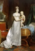 Франсуа Жерар. Мария Луиза, императрица французов, и король Римский. 1813