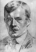 Александр Куренной. Портрет Александра Неверова. 1922