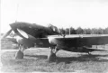 Советский одноместный штурмовик Ил-2 на полевом аэродроме. 1941–1942
