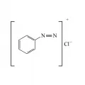 Структурная формула бензолдиазонийхлорида