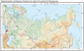 Черноморское побережье Кавказа на карте России