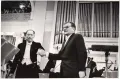 Карл Ильич Элиасберг и Дмитрий Дмитриевич Шостакович на сцене. 1964