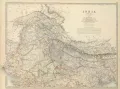 Карта Северной Индии. Из книги: Johnston A. K. The Royal Atlas Of Modern Geography